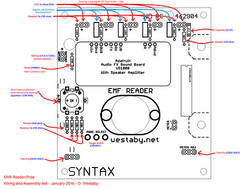 Step 1 - Back - Solder Parts