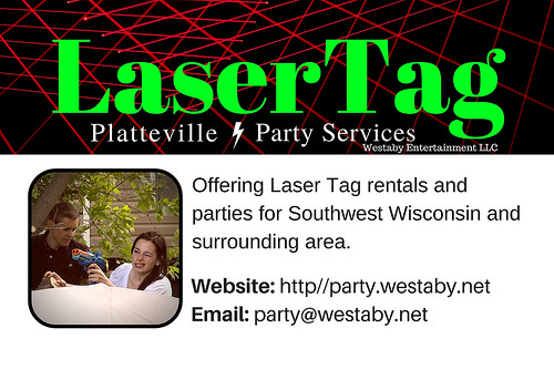 LaserTag Business Card