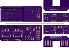 PCB: Pi Power and NFC wiring
